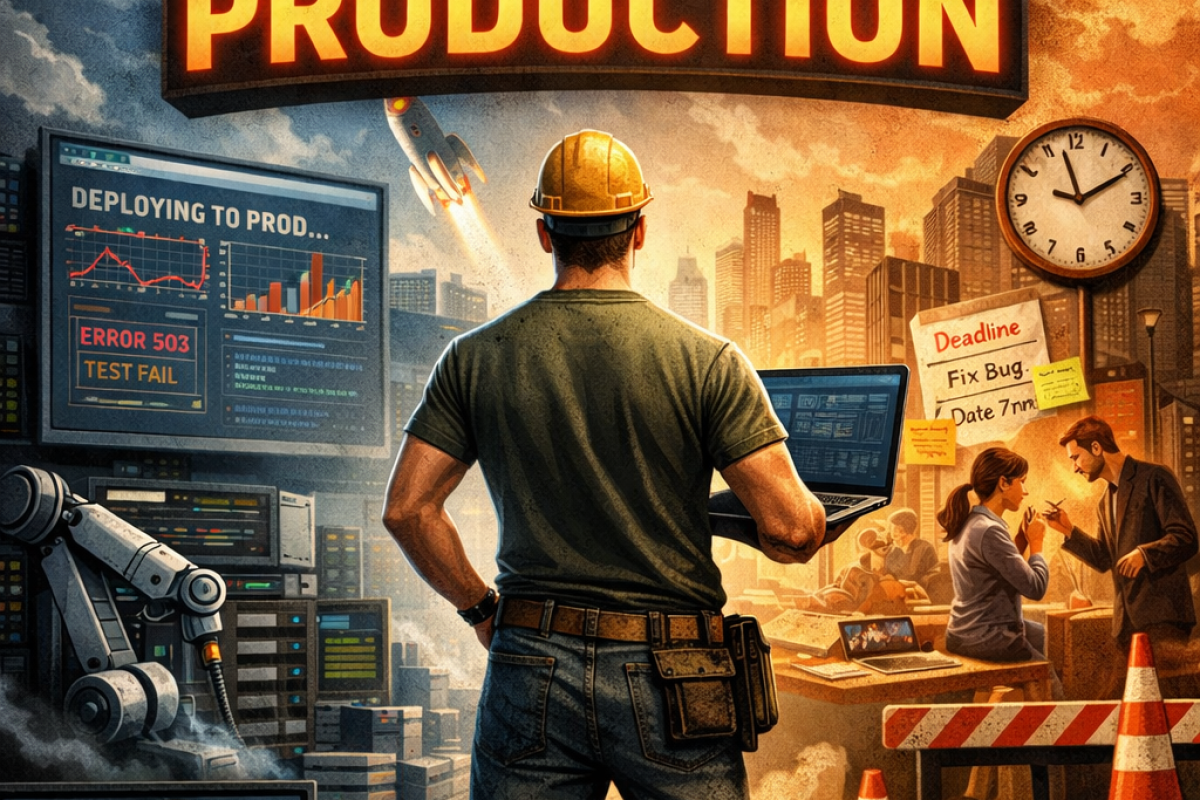 Real Men Get Tested in Production